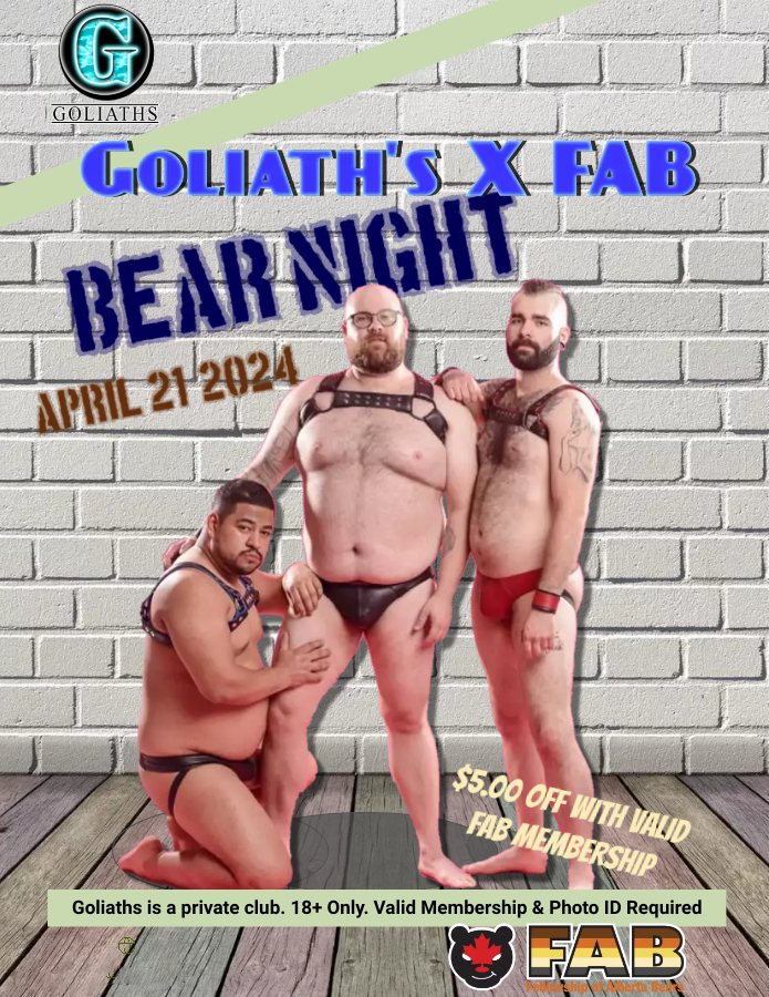 FabX Goliaths April